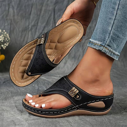 Sandali con zeppa comodi e di supporto – Comfort Tutto il Giorno