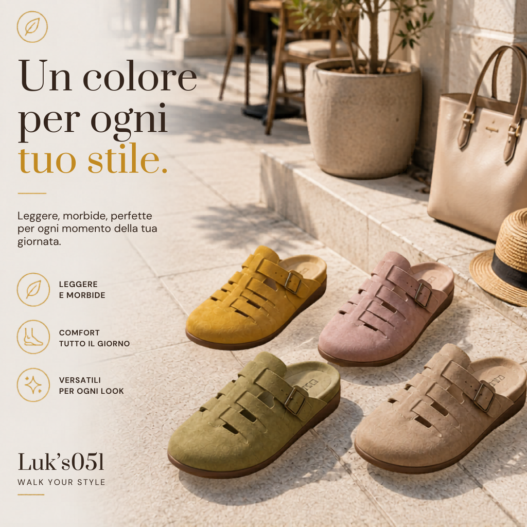 Sandali Sabot Donna Comodi e Leggeri – Luk’s051