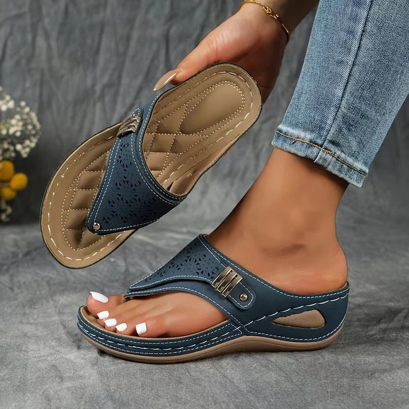 Sandali con zeppa comodi e di supporto – Comfort Tutto il Giorno